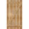 Ekena Millwork Spaced Board-n-Batten Shutters w/Z-Bar, Rough Sawn Western Red Cedar, 28 7/8W x 54H, PR RBS06Z29X054RWR - alternate 2